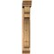 Ekena Millwork Olympic Traditional Smooth Bracket w/ Offset Brace, Western Red Cedar, 5 1/2"W x 24"D x 36"H BKT0604X24X36OLY01SWR - alternate 3
